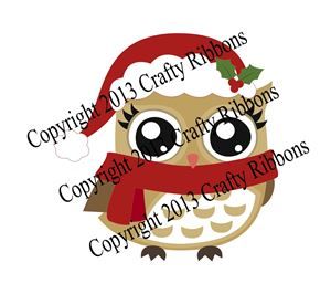 Christmas Owl - Digi 5